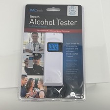 BACtrack T60 Breathalyzer Portable Alcohol Tester NFC Enabled White NEW