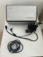 Escáner de documentos Fujitsu ScanSnap S1500M con adaptador de corriente y cable de impresora