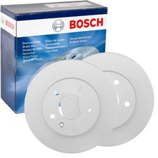 2X BOSCH BREMSSCHEIBEN 263,8mm VOLL HINTEN PASSEND FÜR OPEL ASTRA COMBO CORSA
