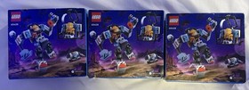 Lot of 3 &ndash; LEGO City Space Construction Mech 60428 &ndash; NIB