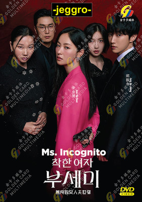 Korean Drama HD DVD Ms. Incognito 2025 ENG SUB Region 0 FREE SHIPPING
