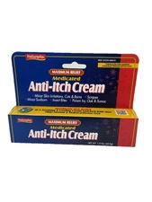 Natureplex Medicated Anti-Itch Cream, Maximum Relief MADE IN USA Exp 04/27