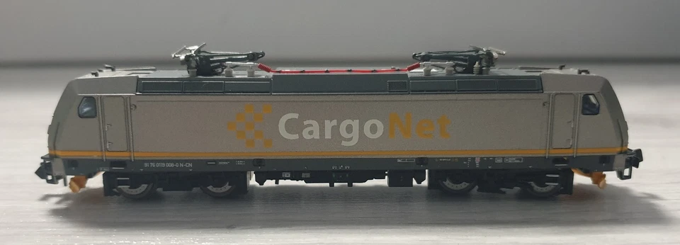 Arnold HN2119 E-Lok BR E186 Traxx 2 Cargo Net Spur N - Bild 2 von 4