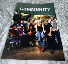 Joel Mchale Signed 12x18 Photo Community