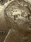 ** 1918-S VF LINCOLN CENT-MAJOR DIE CRACK- MINT LAMINATION ERROR  🔥**