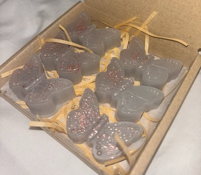 wax melts inspiriertes Parfum Duft ETERNITY FEMALE Kostenloser Versand X6 Schmetterling  