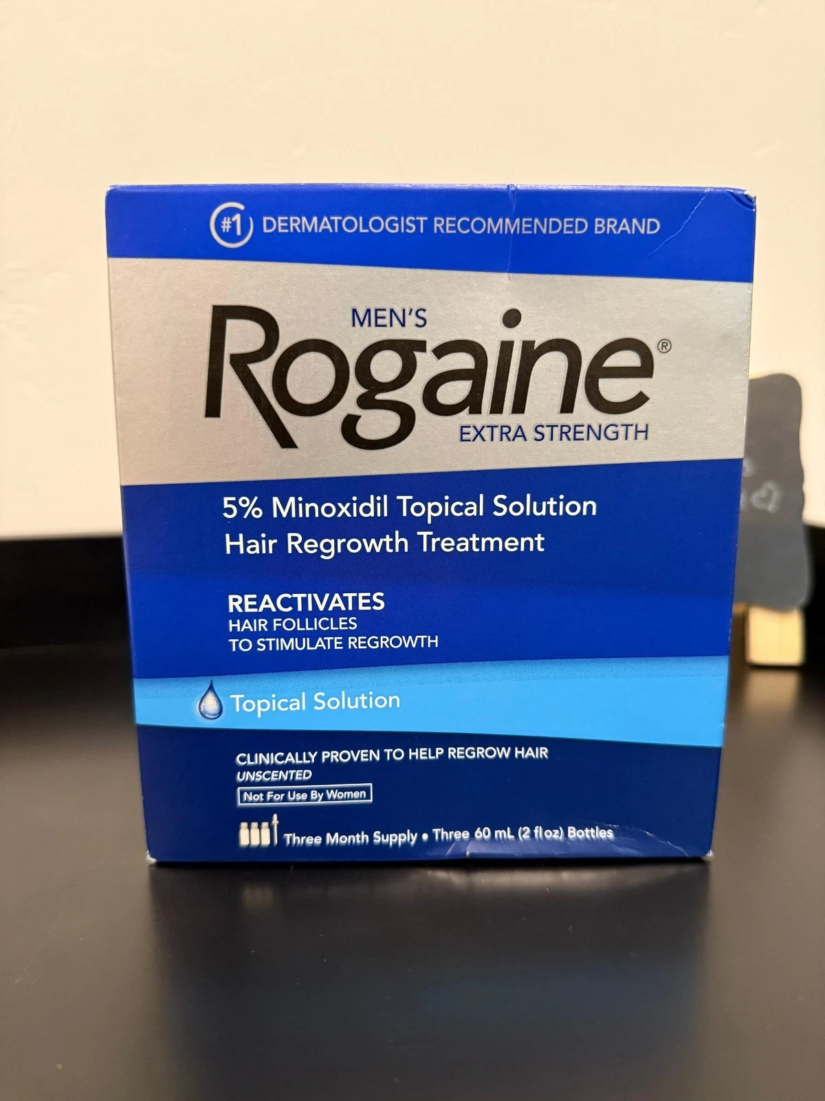 Rogaine Extra Strength Mens Topical Solution 3 Month Supply