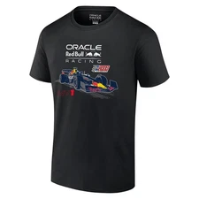 Icon Sports Official Licensed Oracle Red Bull Racing Cotton Tee Adults Black 578