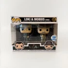 Funko Pop! 2-pack featuring Loki and Mobius from the Marvel Studios series Loki