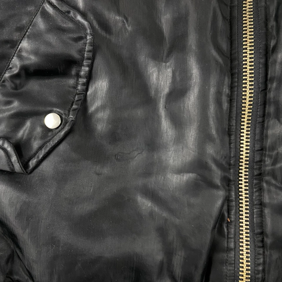 Jacket Flyer’s Men’s MA-1 Intermediate M-1 Blck Reversible Military Bomber Sz XL - Image 3 of 4