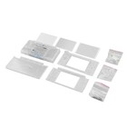 Transparent Full Housing Shell Case Replacement Kit for Nintendo DS Lite NDSL E