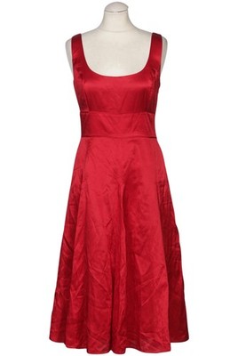 Monsoon Kleid Damen Dress Damenkleid Gr. 38 Seide Baumwolle Rot #jyiuvsj