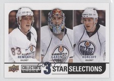 2008 Collector's Choice 3 Star Selections Shawn Horcoff Mathieu Garon #262 0v5