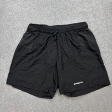 Patagonia Shorts Adult Small Black 5" Inseam Strider Pro Hiking Trail Men