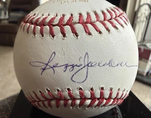 Reggie Jackson Signed Autographed Official Major League Baseball JSA COA