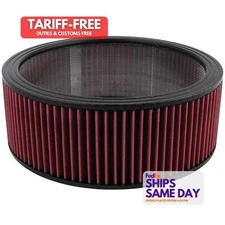 Allstar ALL26004, One Red Washable Element 14X5 High Performance & Racing Parts