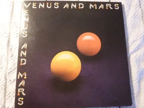 PAUL McCARTNEY AND WINGS VENUS & MARS  1st PRESS WITH STICKERS Beatles