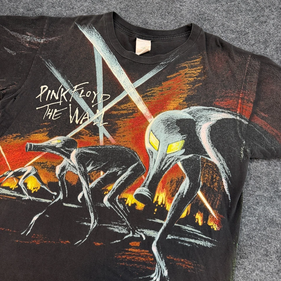Vintage 1982 Pink Floyd The Wall All Over Print T Shirt Large Winterland - Image 3 of 4