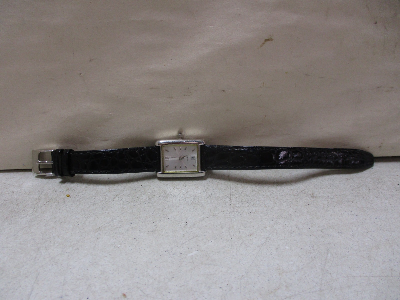 Lip Rectangular Tank Quartz Watch - image 1
