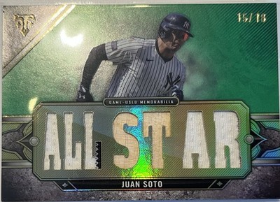 2024 Topps Triple Threads Relic Card Juan Soto 15/18