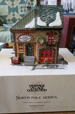 Dept 56 North Pole Series Orlys Bell & Harnes...