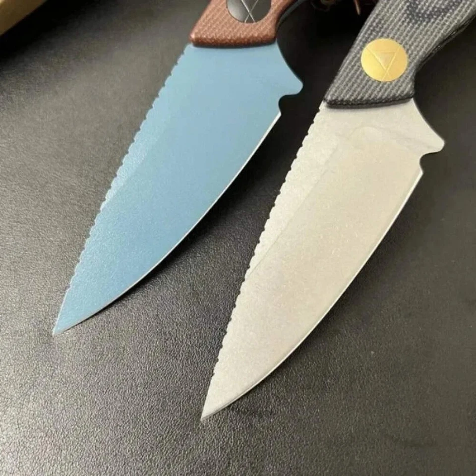 BM Dacian 203bt 实用刀 D2 钢制刀片 G10 手柄户外生存 — 第 4/4 张图片