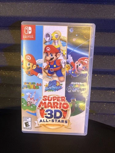 Super Mario 3D All-Stars Nintendo Switch CIB Complete w/ Case Tested Working