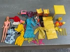 Vintage BARBIE Doll BLONDE TNT 1967 Twist 'n Turn & OUTFITS & ACCESSORIES TAIWAN