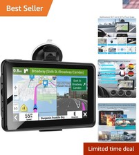 7-Inch PRO GPS Navigator for Trucks  SUVs - Dual Map, Voice Guidance Included