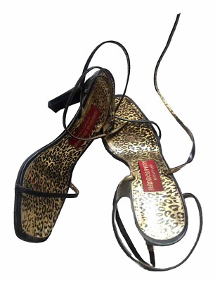 Sandaletten Damen Andrea Pfister Couture 37 High Heels Vintage Sexy