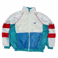 Vintage 90s Puma Track Jacket - Medium