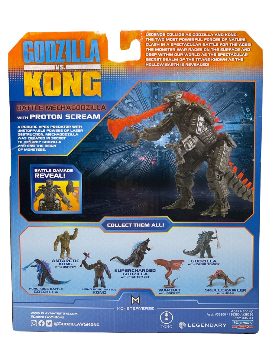 GODZILLA VS KONG MonsterVerse 6-Inch Battle Mechagodzilla with