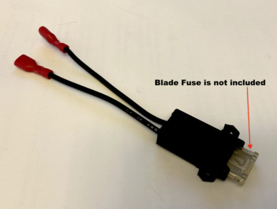 Blade Fuse Holder 20 A 32V Rating.  Circuit  or Panel Mount