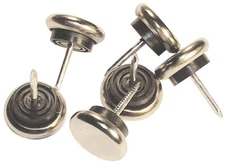 C.S. Osborne & Co. No. 678 – Metal Rubber Chair Glides ----- 400 Pcs