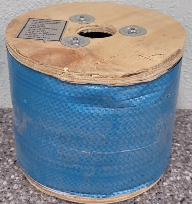 1/16'' 7x7 Galvanized Aircraft Cable Steel Wire Rope New Damaged Spool