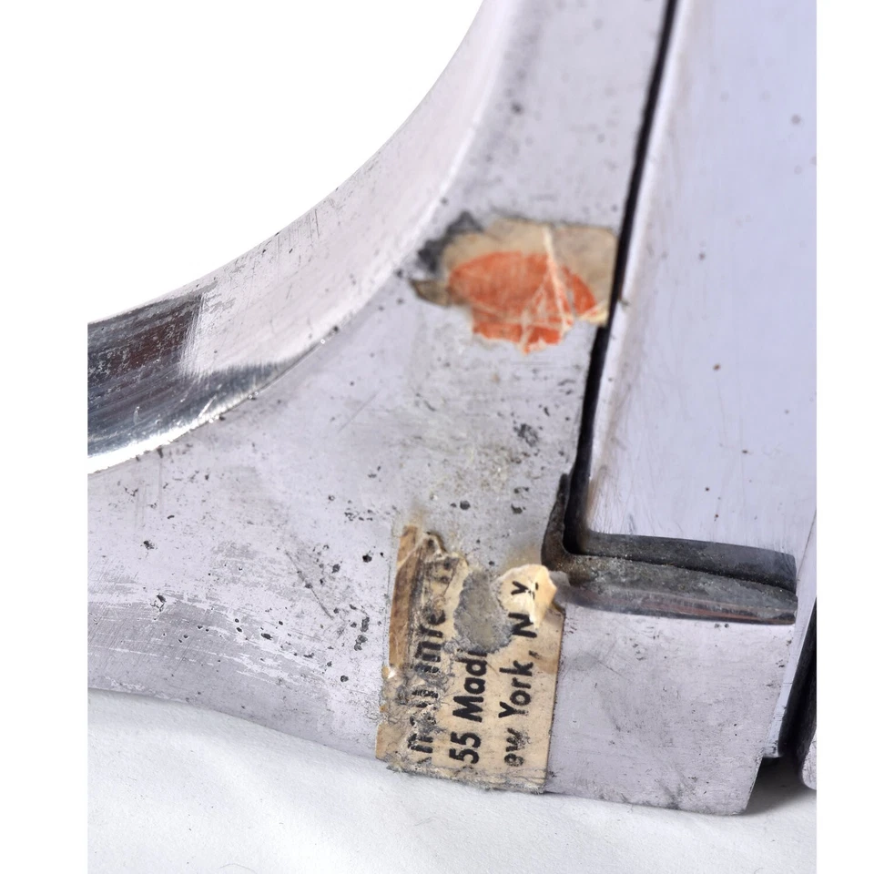 Knoll Orange and Yellow Striped Mid-Century Modern Room Divider Screen Panel - Image 4 of 4