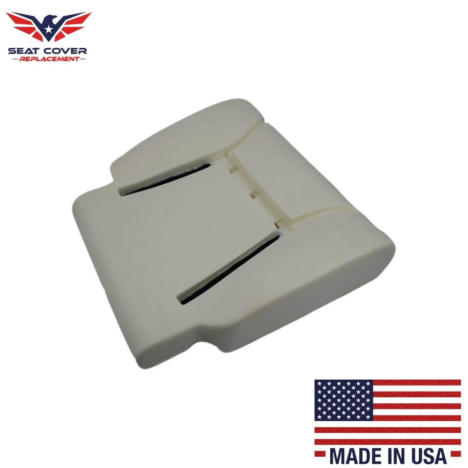 Cubierta de asiento de tela compatible 1998 1999 2000 2001 2002 Dodge Ram gris oscuro + espuma Foto 3 de 4