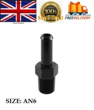 1/4" NPT Male to 3/8" Hose Barb Straight Adapter Push On Hose End Pipe Fitting