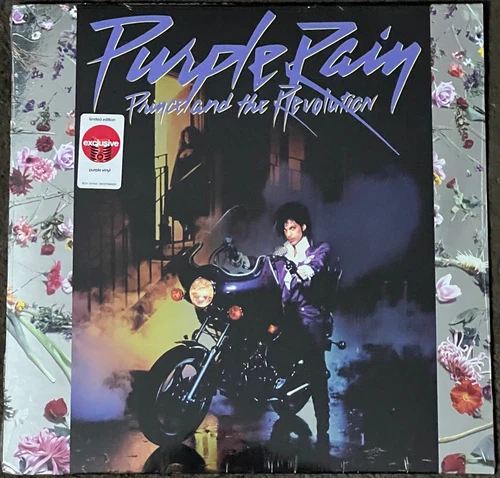 NEW PRINCE AND THE REVOLUTION - PURPLE RAIN Purple Vinyl LP Warner RCV1-547450