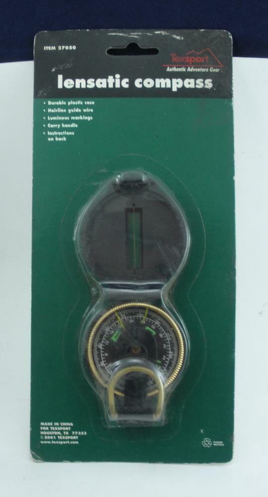 Texport 27050 Lensatic Hand Held Compass