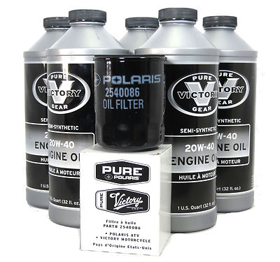 2011 Victory High Ball Oil Change Kit