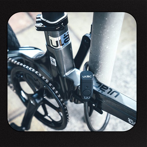 Bicycle Lock 110dB Alarm Horn LED Indicator Cable Lock Anti-Theft Bicycle Lock - Picture 9 of 12