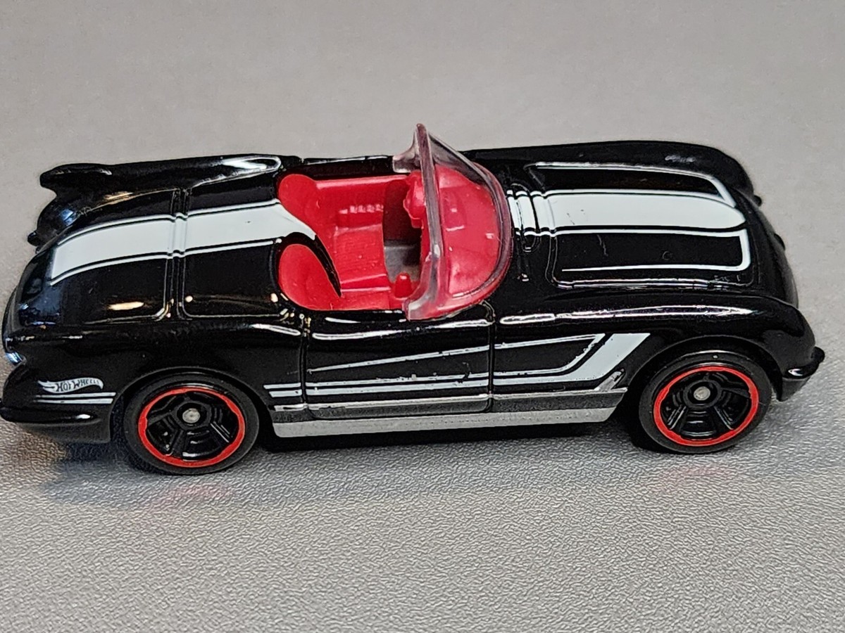 Hot Wheels 1955 Chevrolet Corvette 50th Anniversary. Then and Now