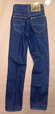Vintage 1990 s Lee Strait Leg Girls Jeans, Deadstock NWT, Size 10