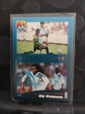 Lot Cartes Official football cards panini 1996 set rare 96