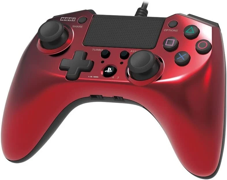 Hori Pad FPS Plus for PS4 PS3 Turbo Rapid Fire Wired Controller Gamepad Red Ver - Image 3 of 4