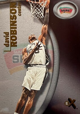 2000-01 Fleer EX DAVID ROBINSON San Antonio Spurs 