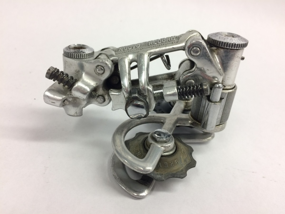 Dérailleur Arrière Campagnolo Nuovo Record – Cage Courte, 6 Vitesses, Vintage