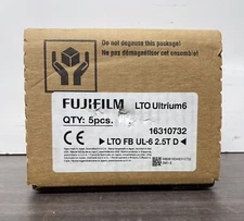Fujifilm LTO Ultrium 6 Data Cartridge *LOT OF 5* #TL-548