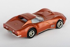 AFX Mega G Plus 1971 Corvette 454 Ontario HO Slot Car - Orange 22047 